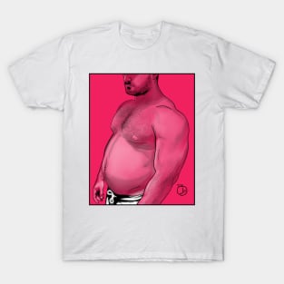 Tickle My Belly Pink T-Shirt